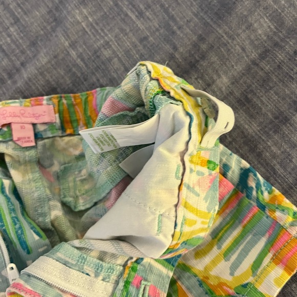 Girls Lily Pulitzer shorts adjustable waist size 10 - Picture 3 of 6